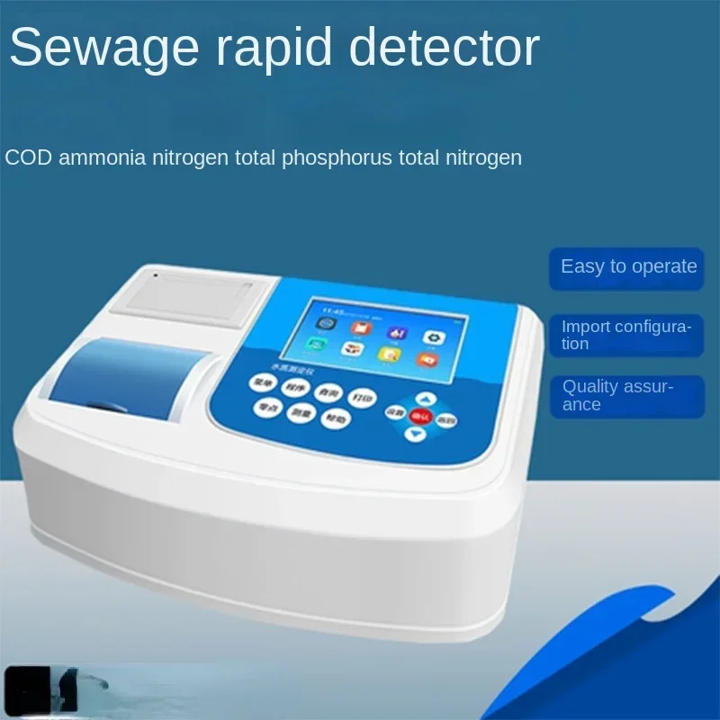 Parameter Water Quality Analyzer Waste Sewage Ammonia Nitrogen Total Phosphorus Total Nitrogen Suspended Matter Rapid Tester