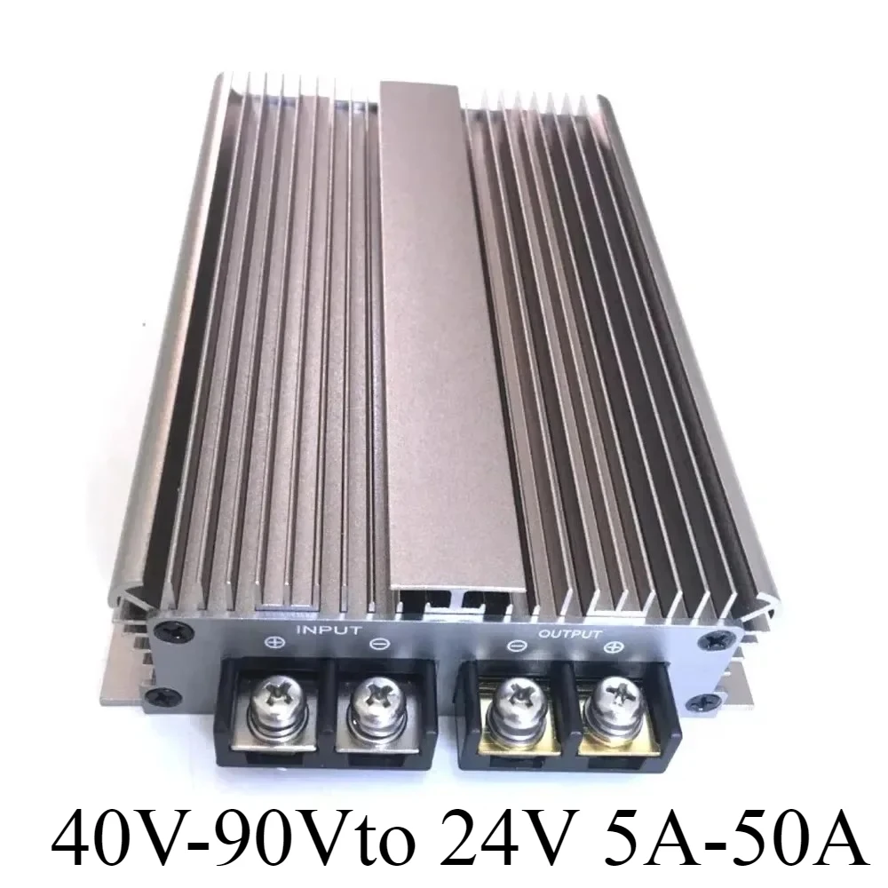 

40V-90V TO 24V 5A-50A DC DC boost module stabilizer Voltage Regulator step down converter 72V 60V 48V to 24V
