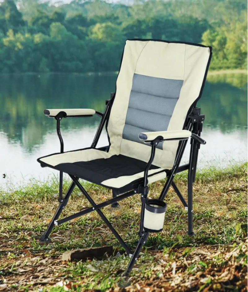 Lightenup outdoor folding table and chair backrest can be rotated portable office chair painting painting fishing chair sofa