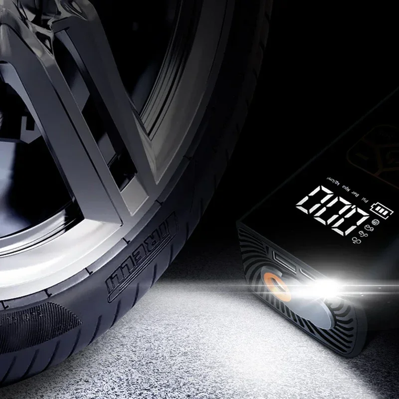 Auto Drahtlose Inflation Pumpe Auto Inflation USB Lade Pumpe Auto Reifen Inflation Pumpe Lithium-Batterie Füllung Tasche