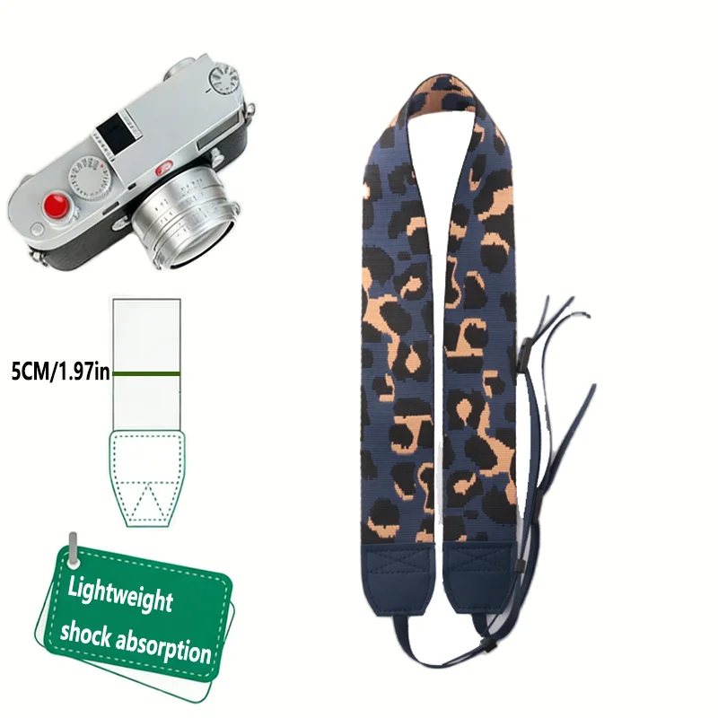 Universal Camera Strap for DSLR/Mirrorless, Anti-Pressure Comfort Shoulder Neck Strap Retro Vintage Photography Accessories