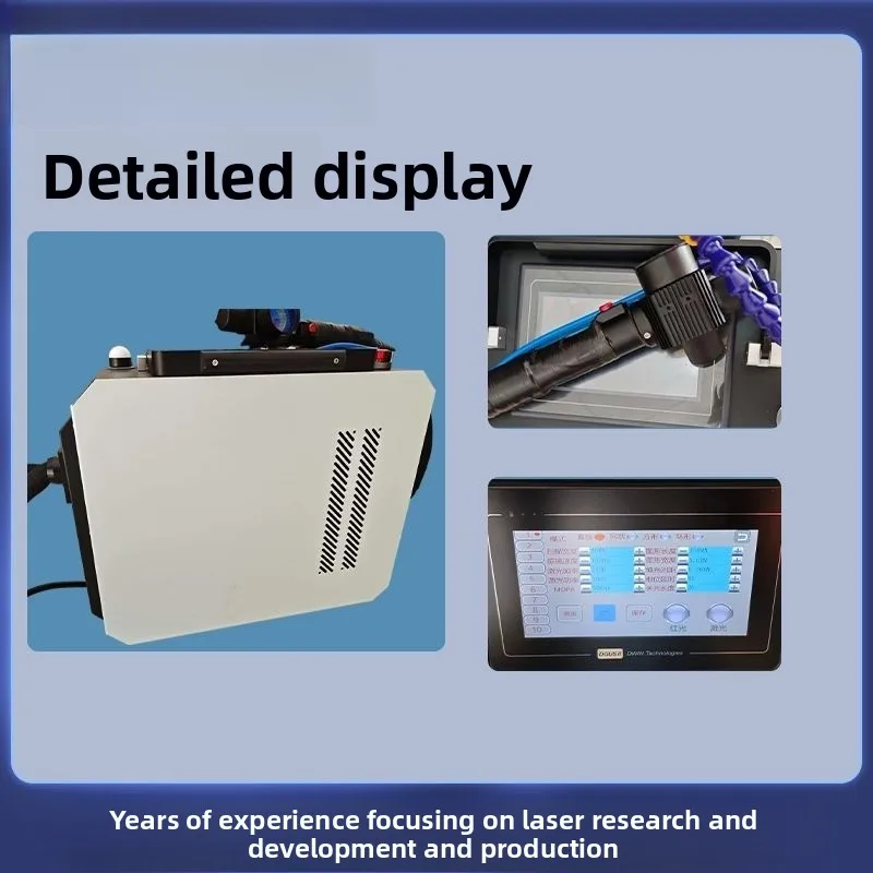 Pulse laser cleaning machine for metal molds, wood rust removal, paint removal, and oxide layer removal
