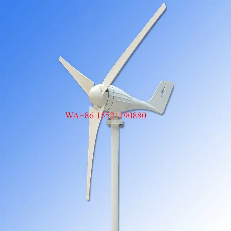WMWMNU 1000W Off Grid Wind Turbine Generator Real Copper Core Low Noise Operation for Industrial Park CE ISO Certified