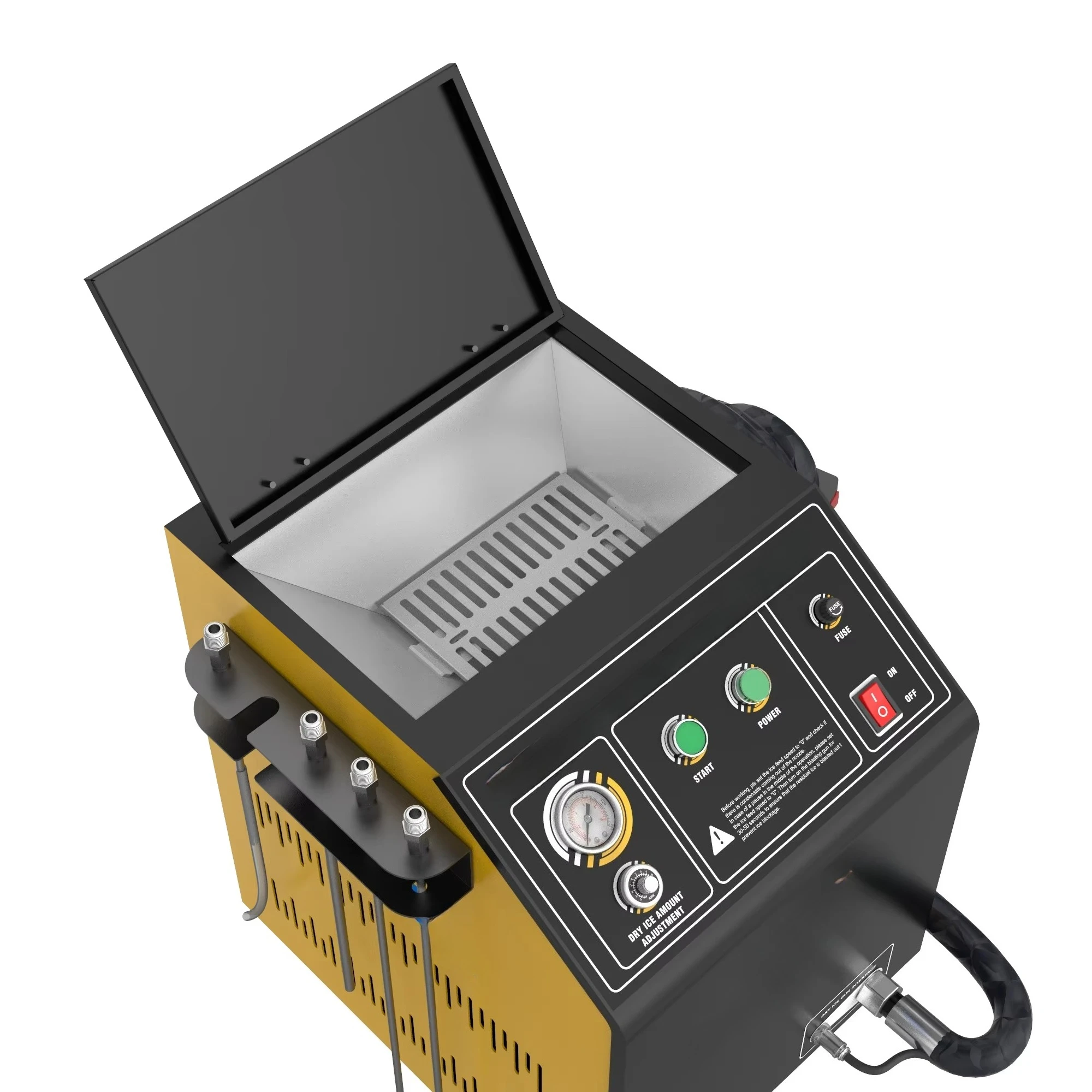 

2026 Hot SellingAUTOOL HTS705 Carbon Price Dry Ice Washing Cleaning Blasting Machine for Car Engine Cleaning