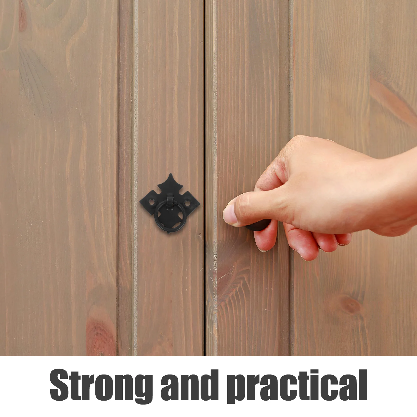 6 قطعة درج عتيق يسحب مقابض خزانة معدنية سوداء أجهزة ديكور على الطراز الصيني القديم للأثاث والمطبخ