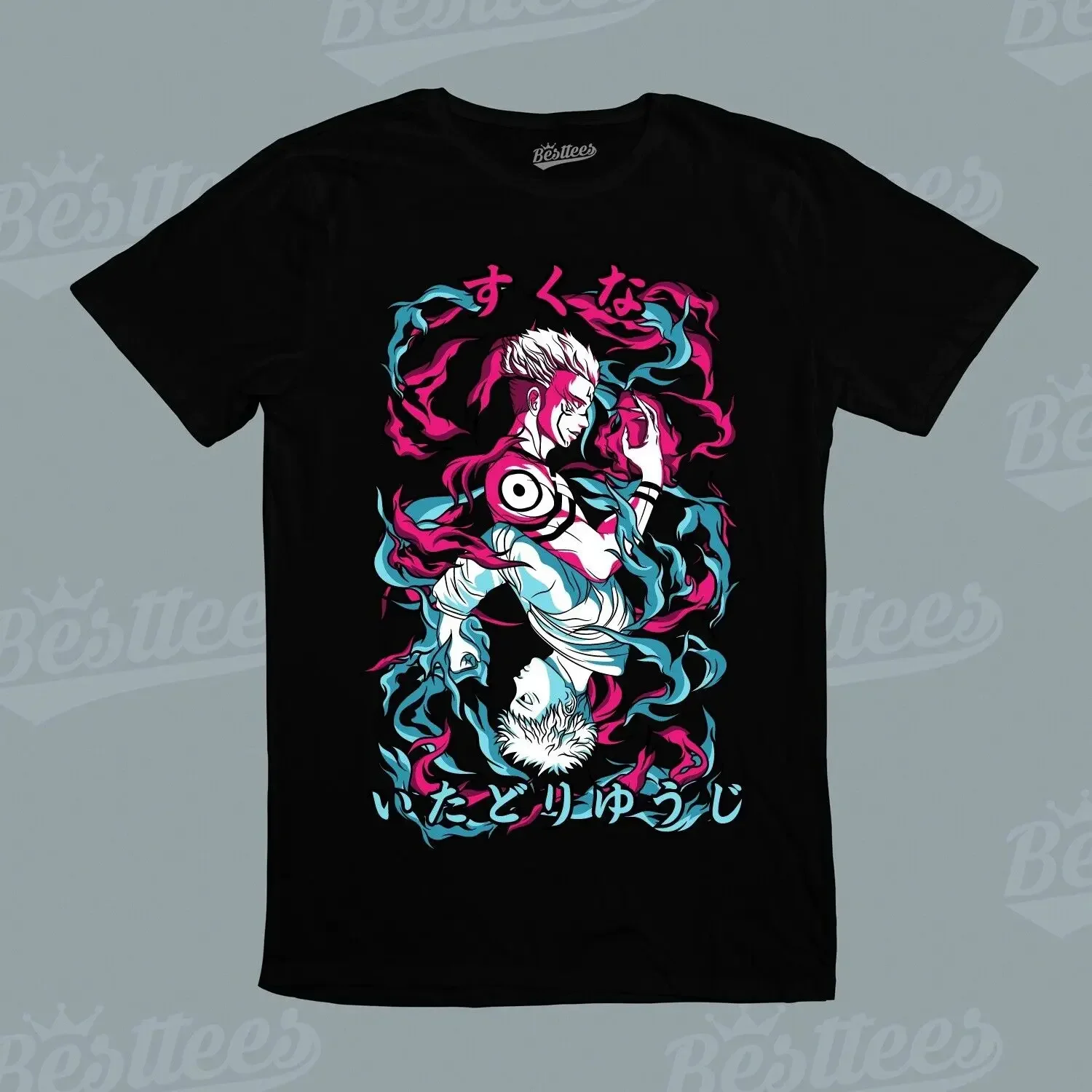 JAPANESE Japan ANIME MANGA Jujutsu Kaisen Itadori Sukuna Graphic Cool T-Shirt