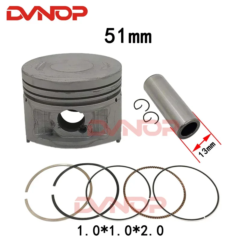 Motorcycle Cylinder Kit For Yamaha C8 LYM110-3 Crypton T110 LYM 110 110cc Engine Spare Parts