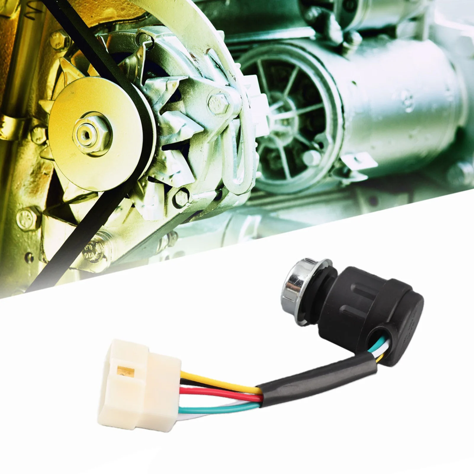 Gas Generator Ignition Key  Ignition Key  with 2 Keys for 178F/186F Air Cooled  Engine Tiller Start