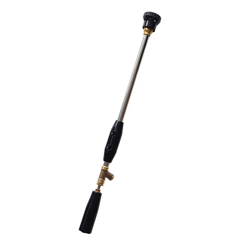Agricultural Pesticide Spray Gun,high pressure adjustable spray gun, straight rod windproof ceramic nozzle spray gun
