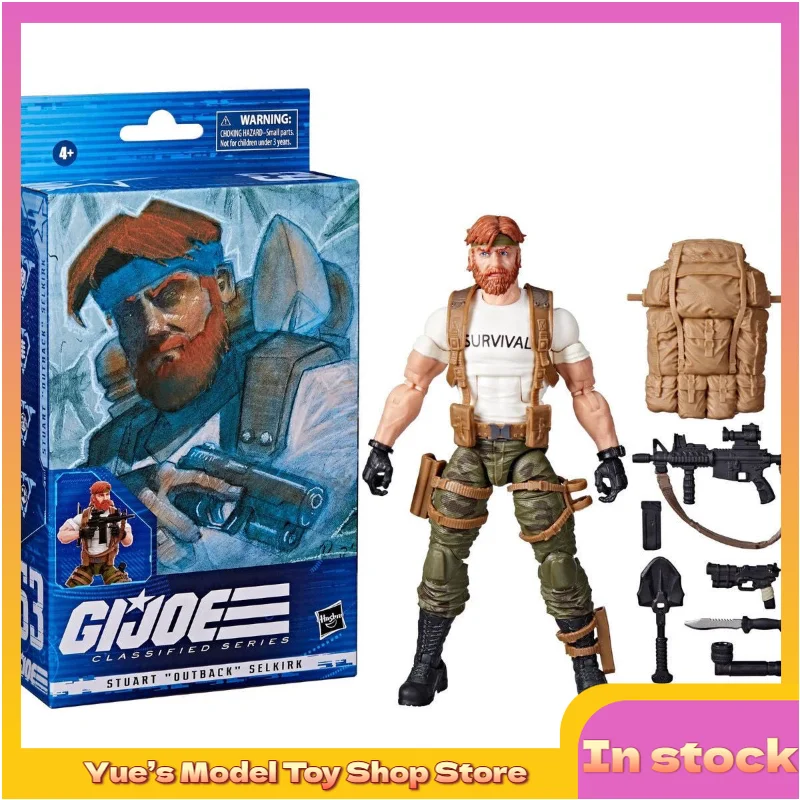 

【In Stock】Hasbro Special Forces Top Secret Series White Heartland 6-inch Action Figure Animation Model Toy Collection Gift