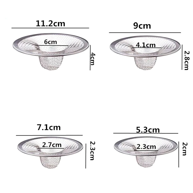 1 шт., фильтр для раковины, из нержавеющей стали