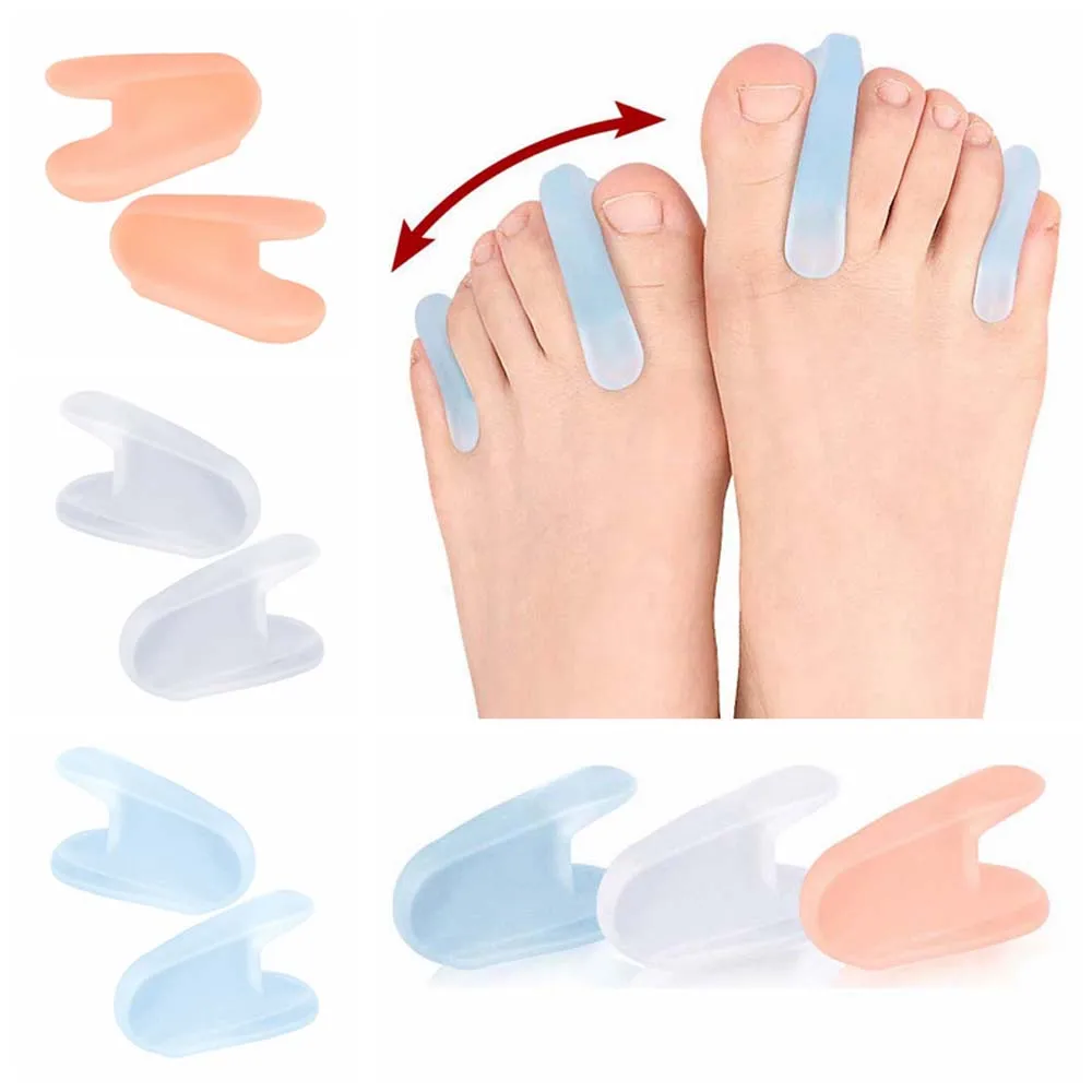 

Foot Care Tool Toe Straightener Toe Valgus Adjuster Toe Orthotics Brace Toe Separator A Shape SEBS Toe Correction Protector