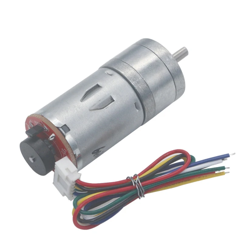 6v 12v 24v high torque 9kg.cm high speed electric motor dc gear motor with encoder