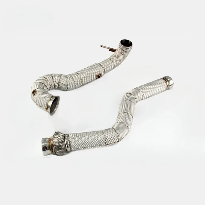 Downpipe Exhaust System for BENZ, A45, AMG, 2014-2018, 2.0T, high flow through, surface system, anti-heat processing, high quali