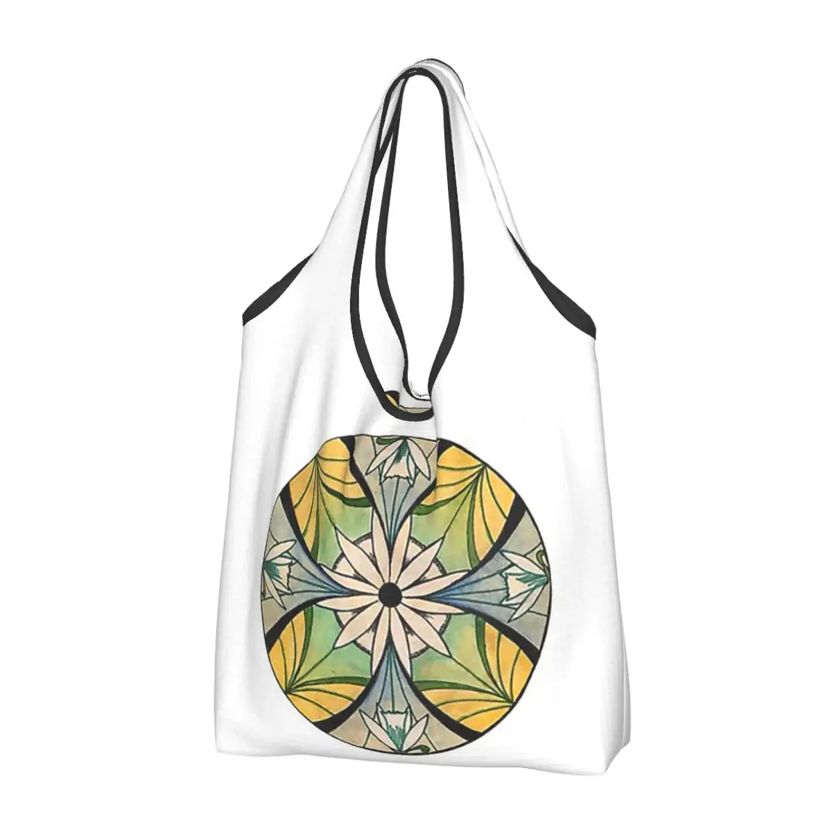 Luthien Portable Tote Shopping Bags Reusable Shopper Bag Grocery Handbag Shoulder Bag