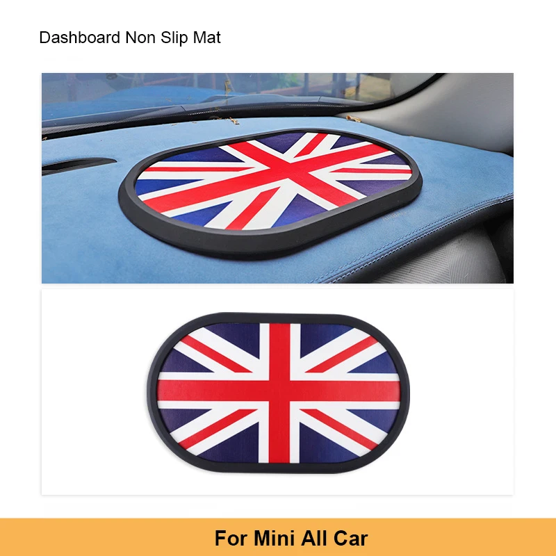 para-mini-cooper-jcw-clubman-f54-f55-f56-f60-countryman-r50-r53-r56-r60-tapete-antiderrapante-de-silicone-e-couro-para-painel-do-carro