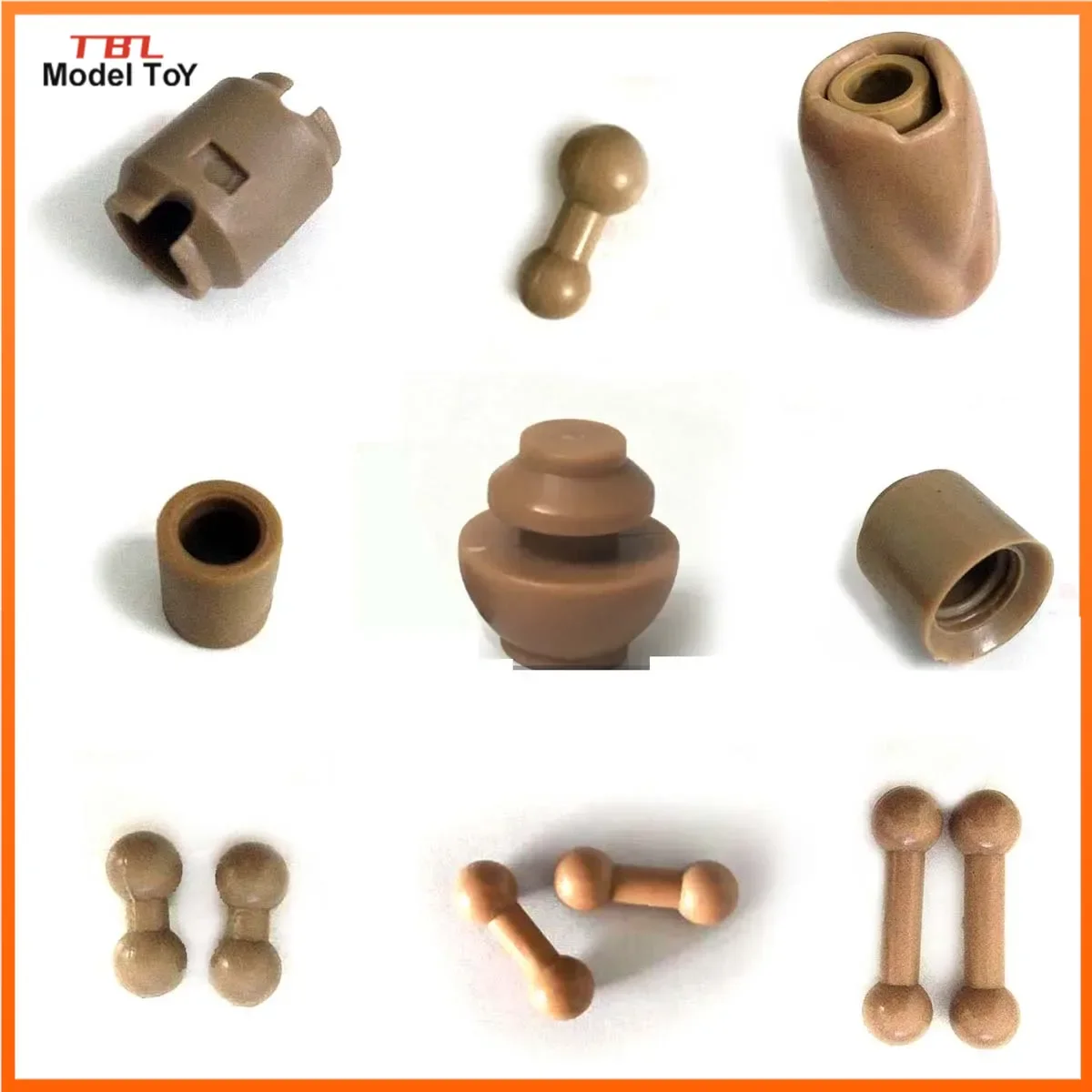 New 1/6 scale head carving neck foot let body connectors neck joint for 1/6 and 12