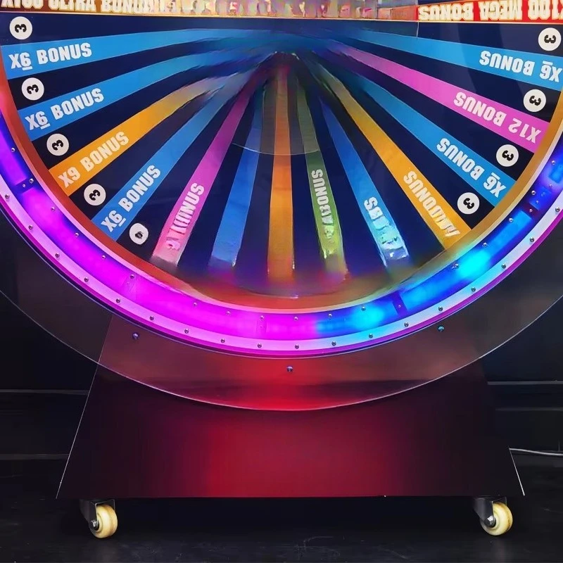 The lucky wheel that spins the wheel
