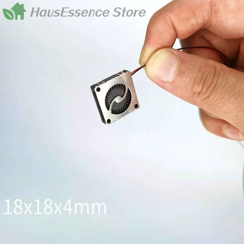 ※1Pcs 18x4mm High-Efficiency Cooling Compact Ultra-Thin 5V DC Mini Blower Fan For Precision Instruments Notebooks &