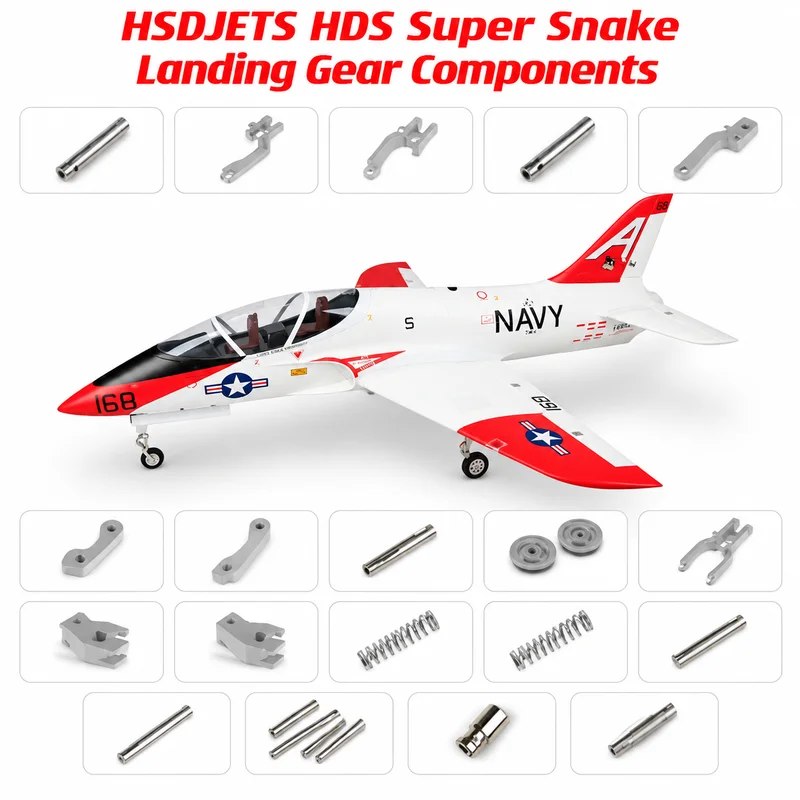 Hsdjets Hds Super Viper Landing Gear Parts And Accessories Landing Gear Control Box V3 Version Rear Landing Gear Electric