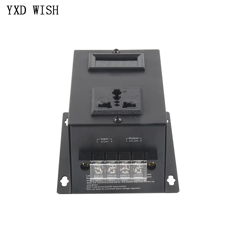 AC 220V 10000W Controller Dimming Dimmer Thermostat Electronic Voltage Regulator Adjust SCR Temperature Speed Regulator image 4