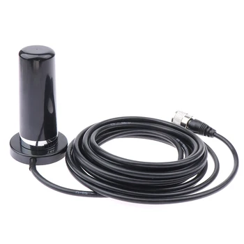 VHF UHF Dual Band araç radyo anten manyetik tabanı ile Car araba kamyon Ham radyo amatör radyo mobil alıcı verici için kablo