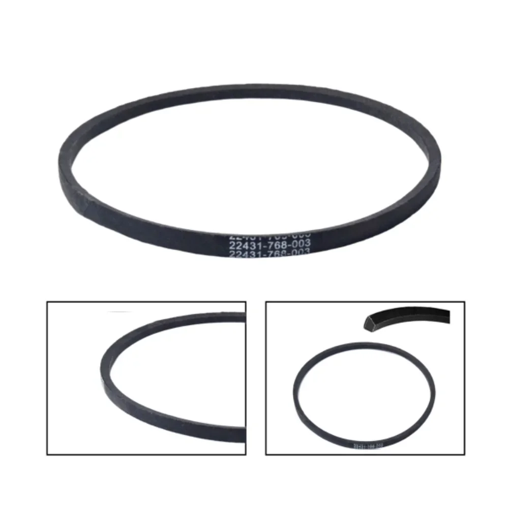 Natural Rubber Snow Blower Belt 22431-768-003 Designed for Low Noise Performance Heat Resistance and Extended Service Life
