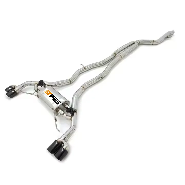 

SYPES Car Exhaust Pipe for X3 G01 X4 G02 M40I Catback Valvetronic Valved Muffler Exhaust Tip Stainless Steel Carbon Fiber AK