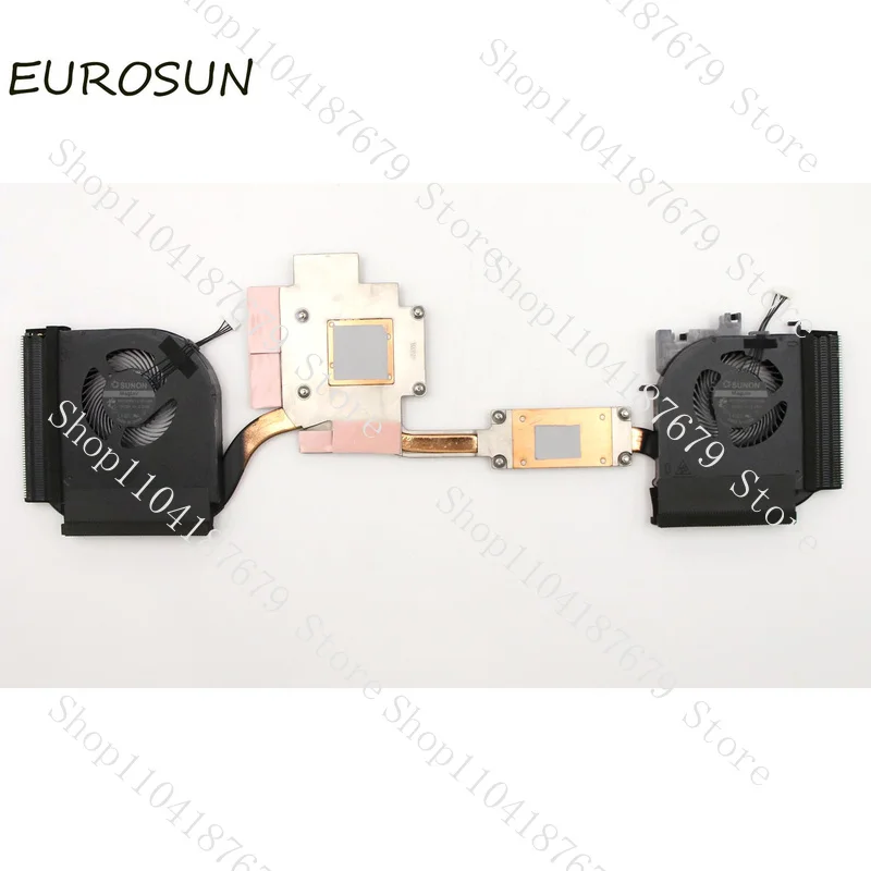 

New For Lenovo Thinkpad P52 N18P Cpu Cooling Fan Heatsink 01HY786 01HY785