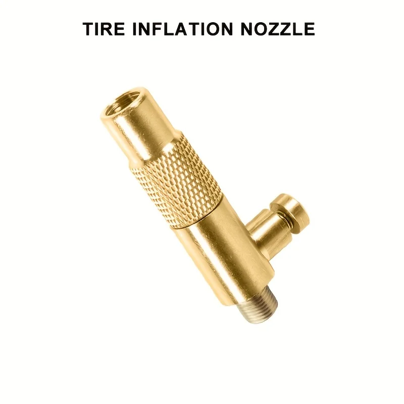 Tire inflation converter, tire inflator with deflated function, extended inflator for car, motorcycle and bicycle tire inflator