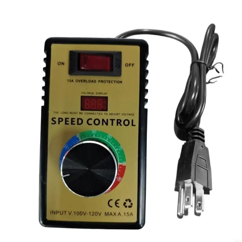 

Q81C Motor Speed Controllers 110V Variable Speed Controllers Fan Speed Controllers Electronic Voltages Regulator Easy to Use