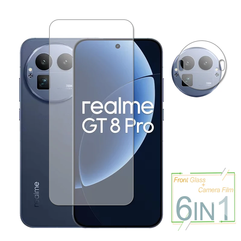 Für Realme GT 8 Pro Glas Realme GT 8 Pro Screen Protector Schutz Gehärtetes Glas Telefon Kamera Objektiv Film Auf Realme GT 8 Pro – Detail 1