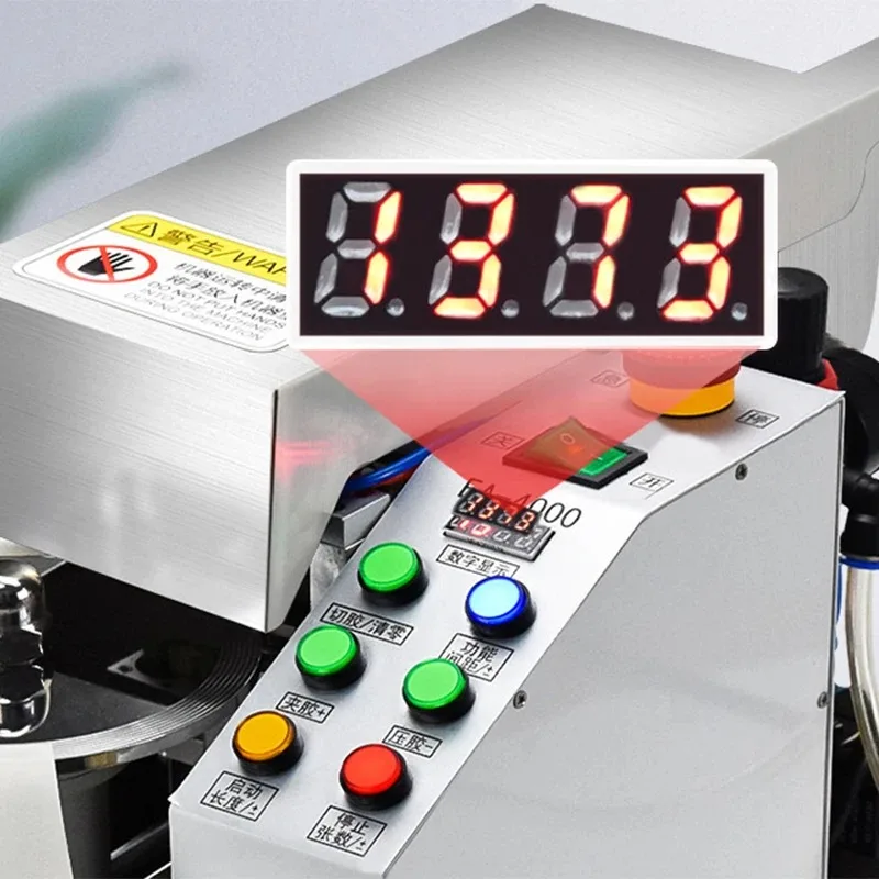 EA-4000 Automatic tape cutting machine Pneumatic tape cutting machine 15-100mm high temperature belt cutting machine