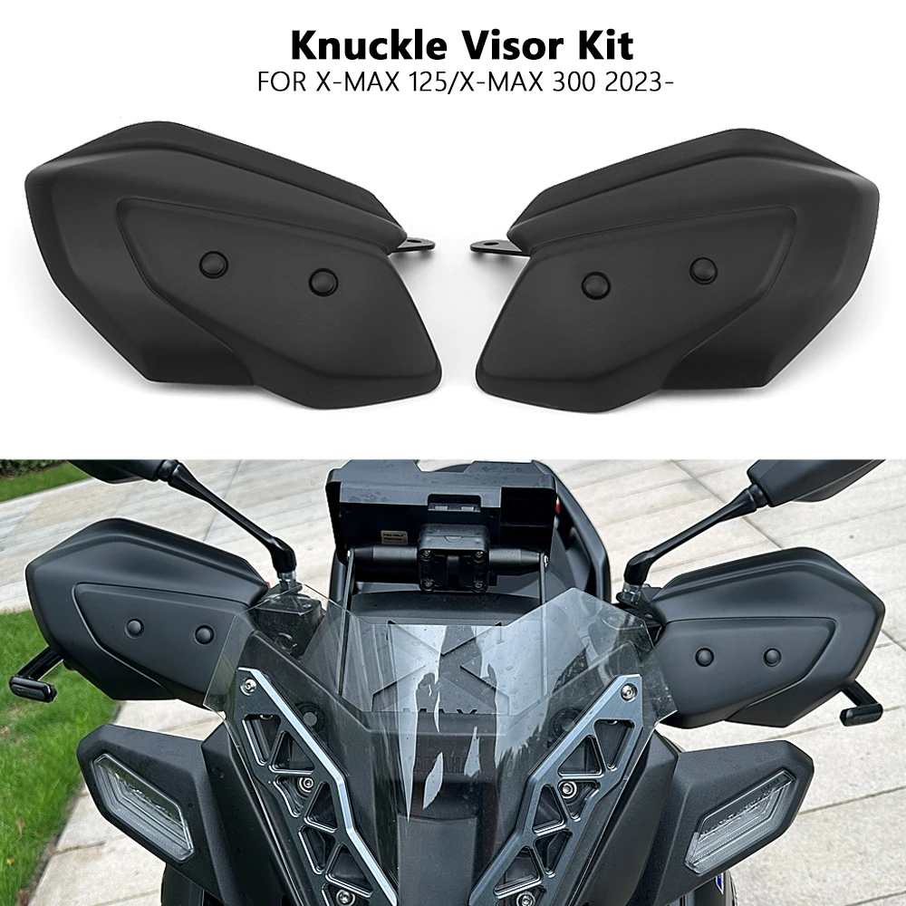 

New Knuckle Visor Motorcycle Windproof Handguard Hand Guards Windshield For YAMAHA XMAX125 XMAX300 X-MAX 125 X-Max 300 2023 2024