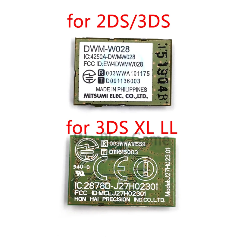 وحدة لوحة واي فاي لاسلكية ، استبدال بطاقة الشبكة ، أصلية لـ 2DS ، 3DS ، XL ، LL ، ملحقات اللعبة
