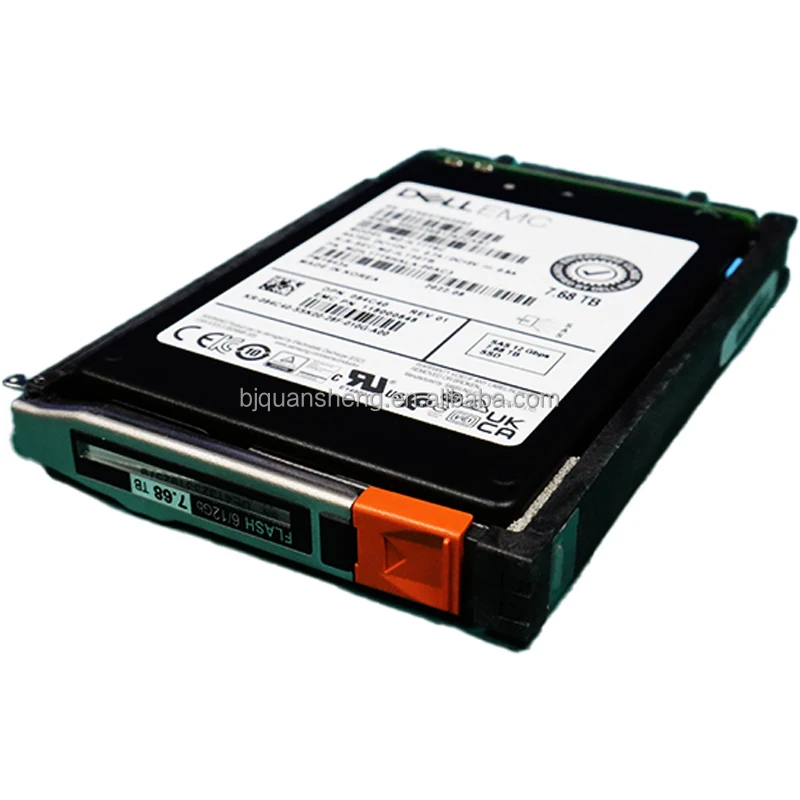 خادم EMC Enterprise SSD Unity 7.68 تيرابايت 12 جيجابايت/ثانية SAS 2.5 بوصة MZILT7T6HMLA-000C3 118000634 جديد 7.68T 118000634 مع ذاكرة تخزين مؤقت 512 ميجابايت