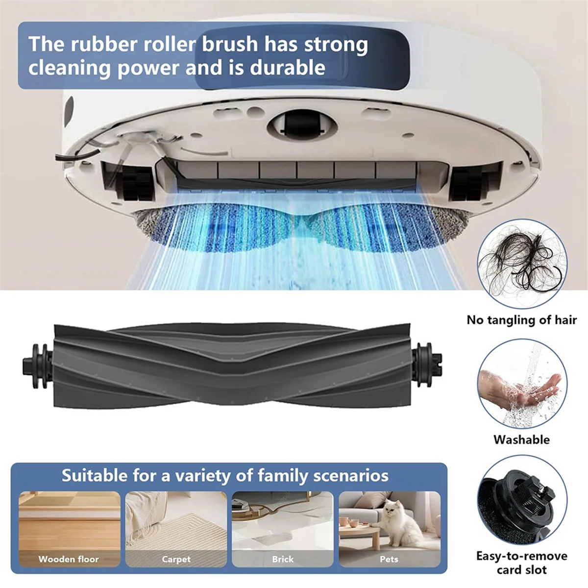 26-teiliges Zubehör-Ersatzteil für Dreame X40 Ultra/ L40 Ultra/X40 Master Roboterstaubsauger