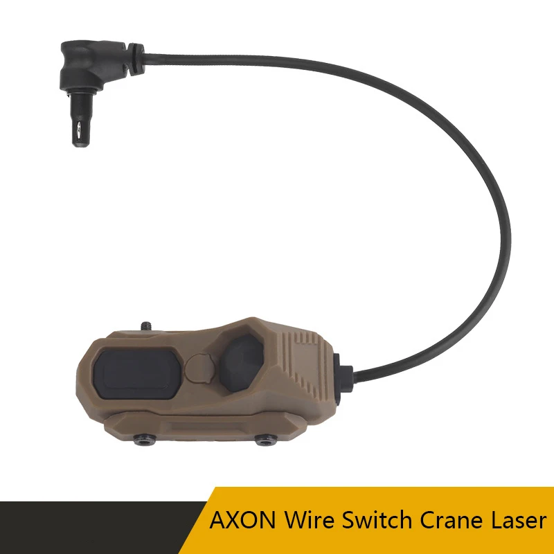 

AXON Wire Switch Crane Laser, 2 Functions, Easy to Use Convenient Buttons, Compatible with Picatinny Guide Rails