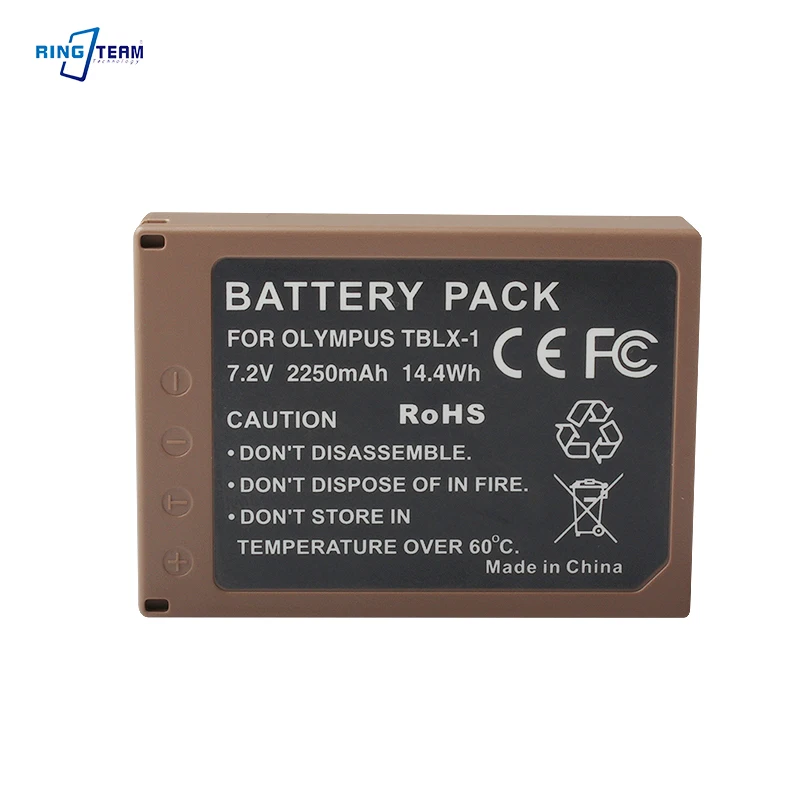 2250mAh BLX-1 BLX1 TBLX-1 بطارية ليثيوم أيون لبطارية كاميرا أوليمبوس OM-1 OM1 BLX1 BLX-1