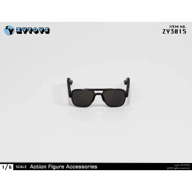 1/6 Scale Male Fashion Black Glasses ABS Glassess Three Styles ZY3015 for 12in Action Figure Accessory Display Collection Toy