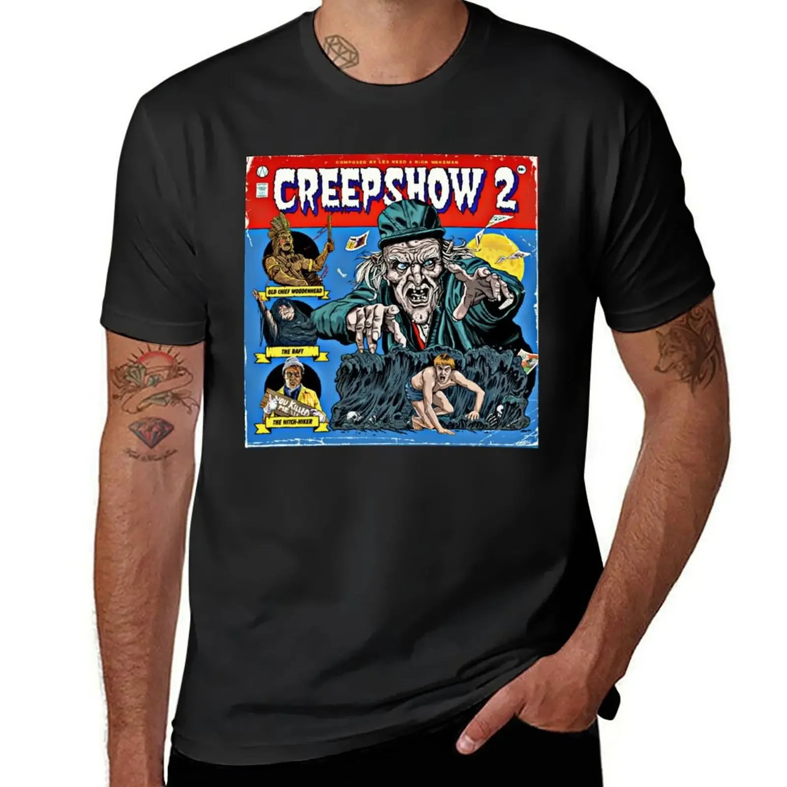 Creepshow เสื้อยืด2ตัวสำหรับแฟนกีฬาเสื้อยืดน้ำหนักเบา