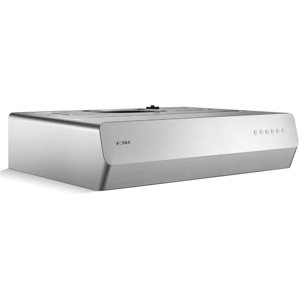 Pixie Air UQS3001 30” Stainless Steel Under Cabinet Range Hood, 800 EQUIV. CFM Kitchen Over Stove Exhaust Vent