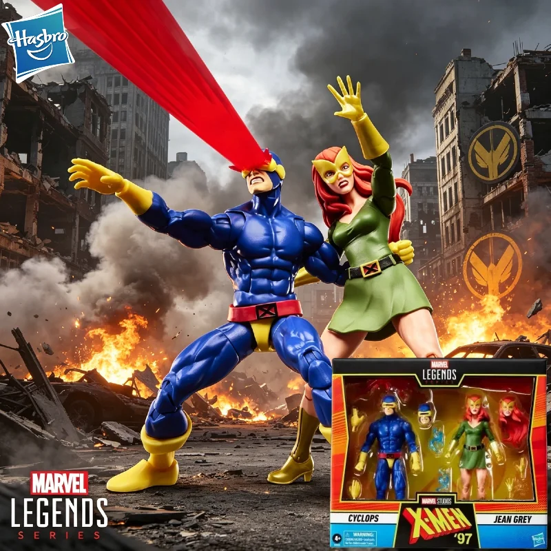 

В НАЛИЧИИ: Коллекционная фигурка Hasbro Marvel Legends X-Men: Циклоп и Джин Грей, лимитированная серия, модель для анимационных фильмов, игрушка, подарок.