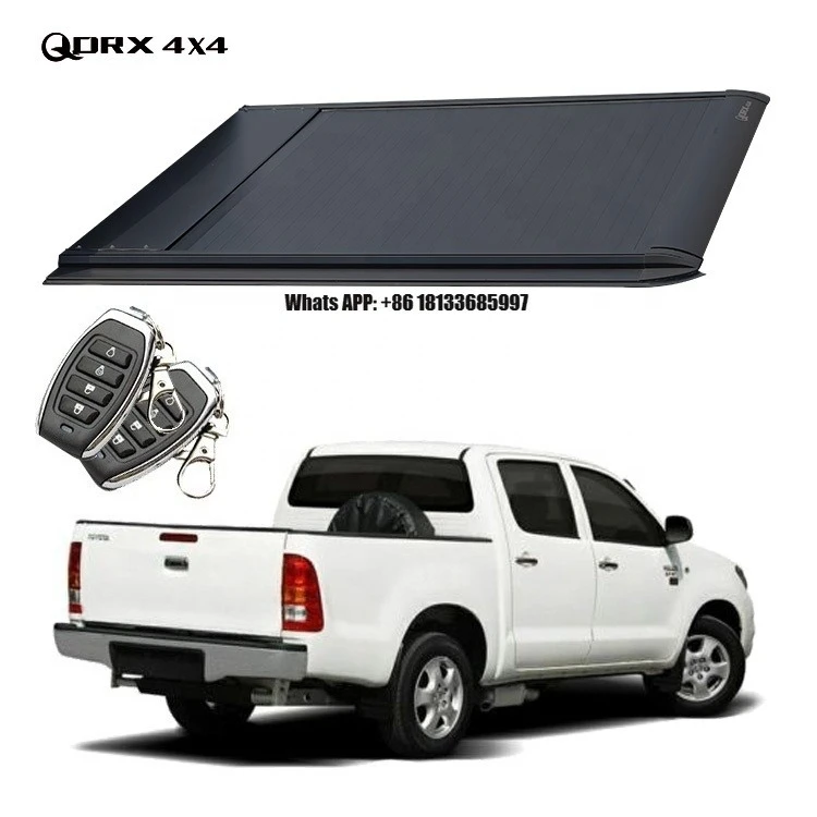 

Aluminium Alloy Roller Lid Retractable Tonneau Cover for Toyota Hilux