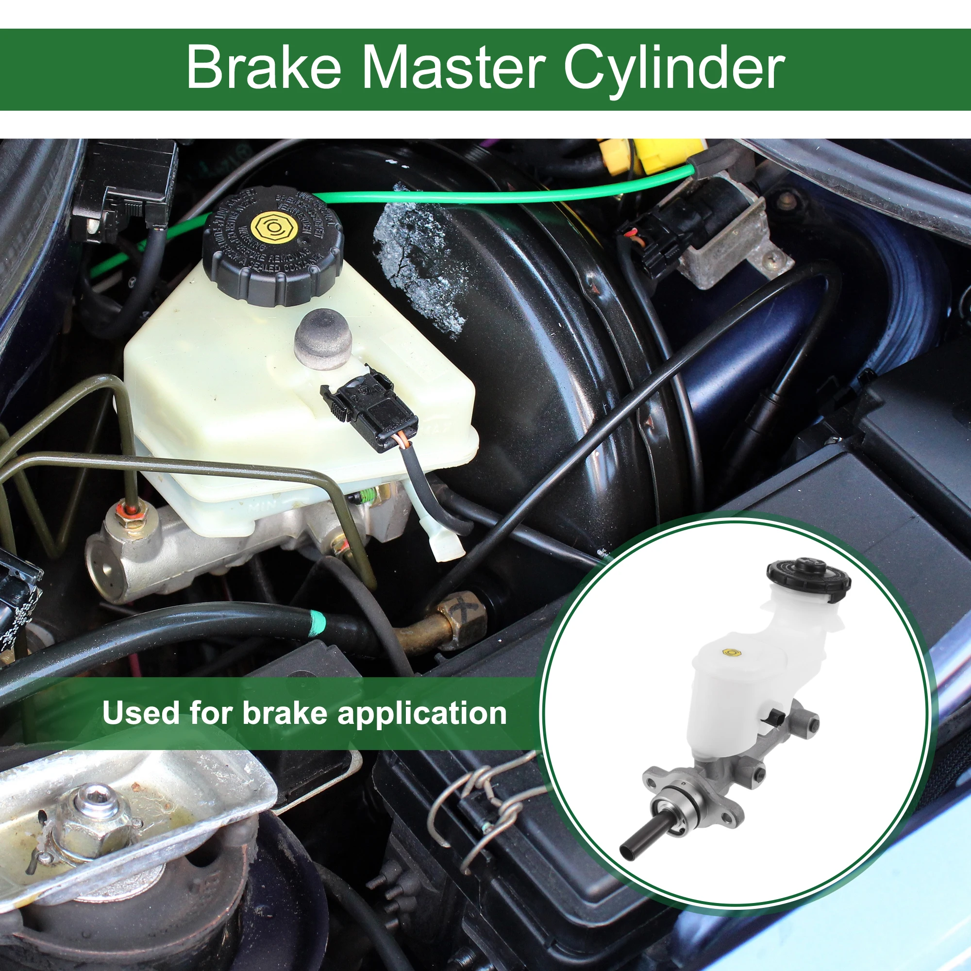 

UXCELL Brake Master Cylinder with Reservoir No.46100SDAA01 for Honda Accord 2003-2007