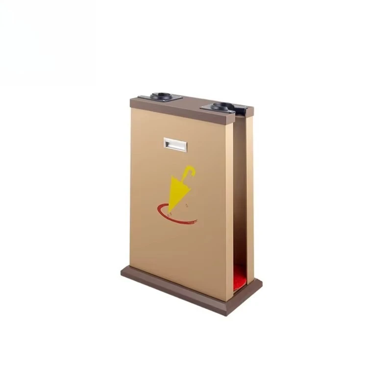 Hotel Umbrella Storage Automatic Doorway Rainwater Bagging Machine Lobby Umbrella Storage Draining Rack Water Removal Feature