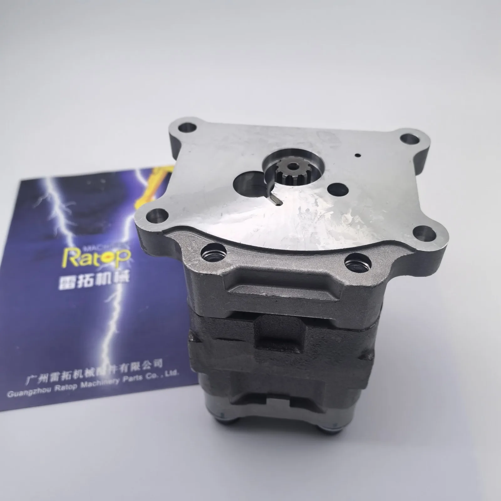 Excavator Parts  Gear Pump With 10 teeth for PC56 PC40 PC50