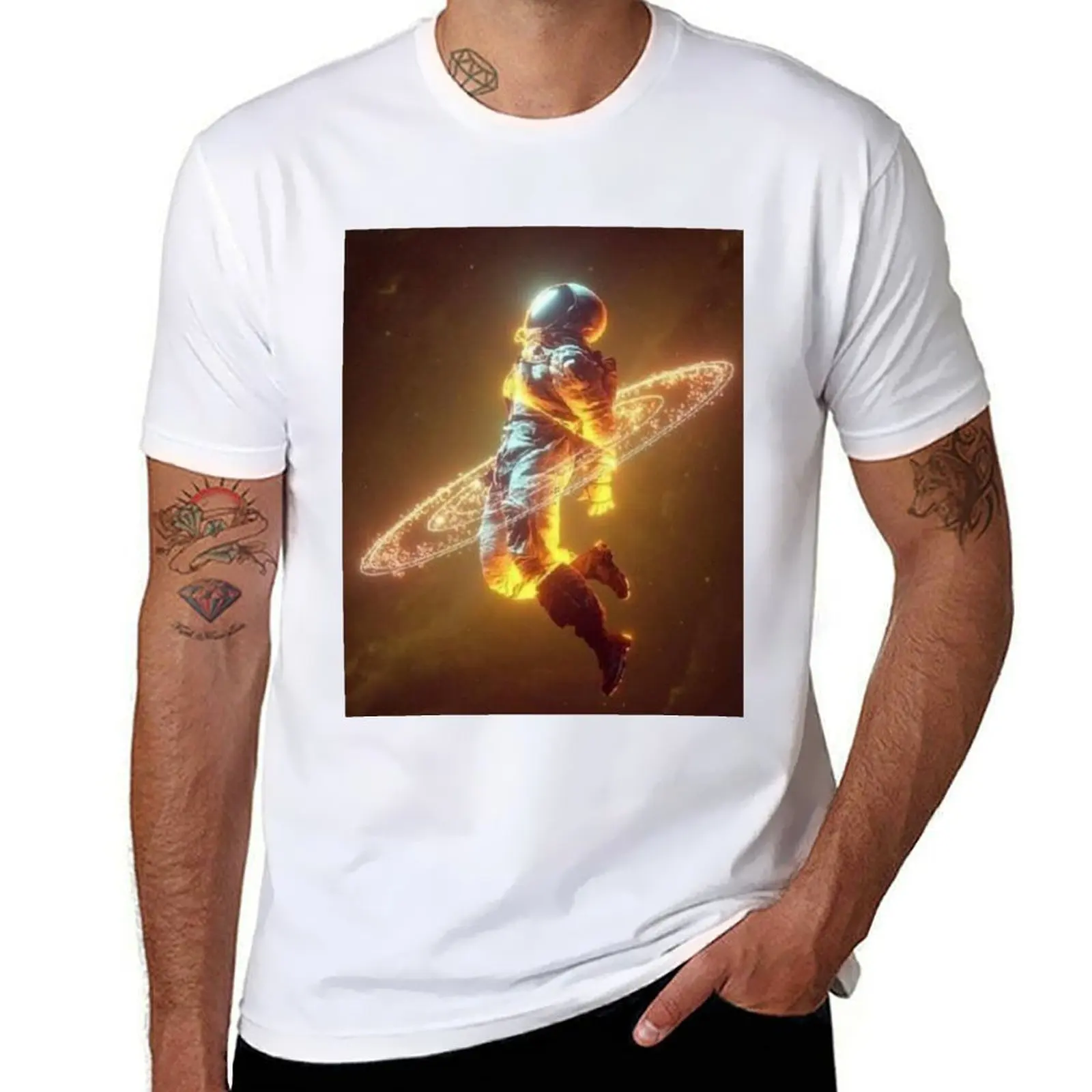 

Space Travel T-Shirt cotton tshirt 100% anime t shirts for man cotton t shirts man 100% T-shirt