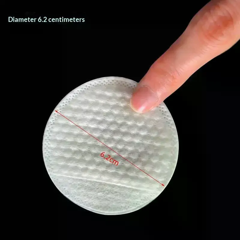 120pcs Disposable Round Pocket Cotton PadSoft Makeup Wipe Cosmetic Pads
