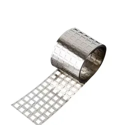 1m 0,15x27mm Dicke Nickel blech vernickeltes Stahlband-Verbindungs stück für 2p 3p 4p 5p 6p Batterie-Punkts ch weißen